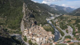 Vue aérienne Entrevaux