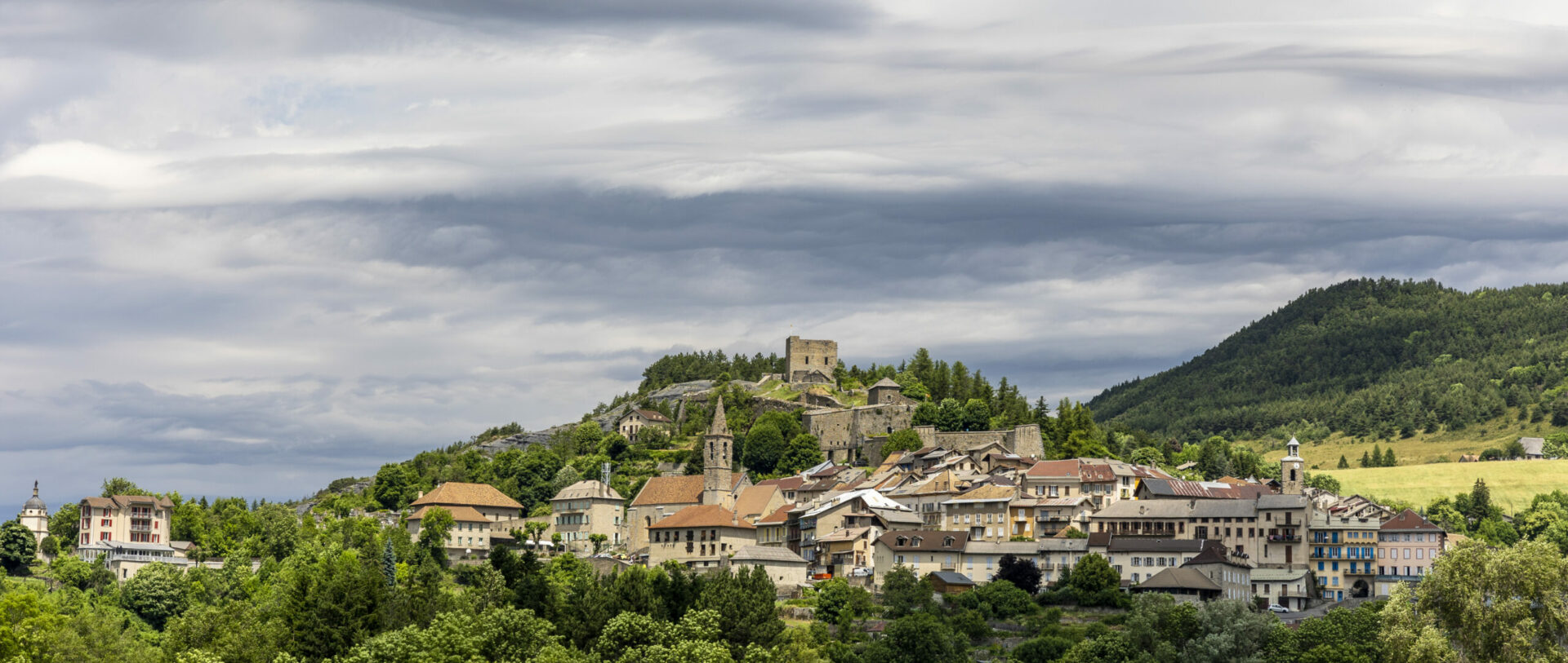 Vue du village à préciser
